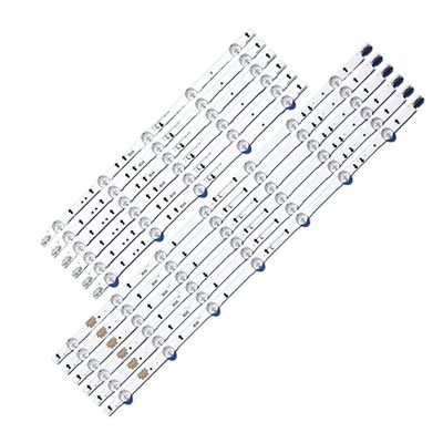 12 Pcs LED Strip Fit for Samsung UE55H6300A D4GE-550DCA-R3 D4GE-550DCB-R3 BN96-30432A BN96-30431A BN96-30430A BN96-30429A