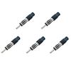 CCeCCe 5 Pack Car Radio Antenna DIN Plug Replacement Car Stereo Antenna Teminal End Male Jack for Car Audio Head Unit CD Player AM FM Hidden Windshield Antenna Adhesive Patch Antennae view 1