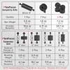 4Pcs Underwater Camera Buoyancy Float Kits & 2Pcs 1'' Aluminum Ball Clamp Mount view 2