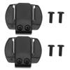 ECSiNG 2pcs Motorcycle Helmet Bluetooth Headset Intercom Bracket Bluetooth Intercom Host Bracket Mounting Clip Compatible with V6 V4 Series Motorcycle Intercom view 1