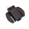 ECSiNG 2pcs Motorcycle Helmet Bluetooth Headset Intercom Bracket Bluetooth Intercom Host Bracket Mounting Clip Compatible with V6 V4 Series Motorcycle Intercom view 3