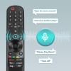 BN59-01385A Solar Voice Remote Replacement for Samsung Frame TV Remote with Bluetooth Rechargeable Solar Cell, Compatible with Samsung TVs 2021-2023 Frame Serif Crystal UHD Neo QLED OLED TVs (LG) view 3