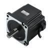 JOCCOS Nema34 14mm Single Dual Shaft 4-lead 4.5NM 4.5A Stepper Motor With DM860H Hybrid DC Driver for Engraver Milling Router view 4