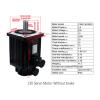 130ST M10025 10Nm 2.6kw 2500rpm 220V 380V AC Servo Motor With T3A 20A T3M 15A Engine Drive For Engraver Milling Router (Size : 380V) view 2