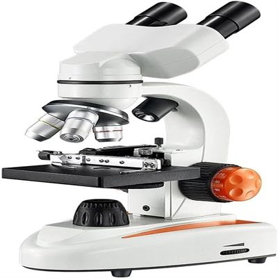 CHIPEL Microscope for Laboratory Microscope Compound Binocular Microscopes WF10x and WF25x Eyepieces LED Illumination Magnifier for Student Adult Laboratory
