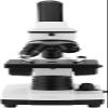 CHIPEL Professional Biological Microscope Microscope 64X-640X Up/Down LED Monocular Microscope for Students Kids Education with Slides view 1