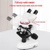 CHIPEL Binocular Microscopes,Research-Grade for Lab,6000X/10000X /12000 Magnification,with Wide-Field 10X/35X Eyepieces,Camera-Compatible,Mechanical Stage,Perfect Choice for Gift view 4