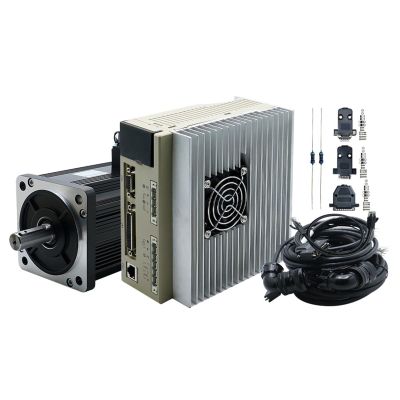 130ST M15025 220V 380V 3.8Kw 15Nm 2500Rpm Large Power AC Servo Motor Kit With T3 Series Driver For Engraver Lathe (Size : 220V With Brake)