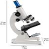 CHIPEL Microscope for Laboratory Microscope 40X-640X Compound Monocular Microscopes Illumination Magnifier for Student Beginner Kids Laboratory view 2
