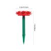 Hemoton Lotus Shaped Upgraded Outdoor Speakers, Speaker, Portable Wireless Speaker, Portable Speaker with 12H Playtime for Outside|Patio|Porch (Red) view 2