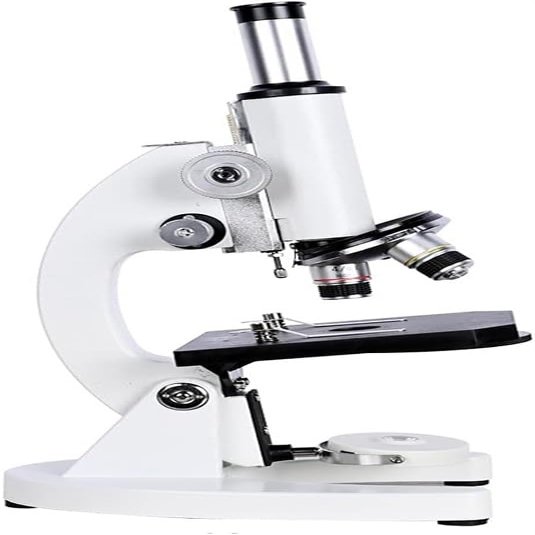 Microscope for Laboratory Microscope Magnifier Monocular Microscope 40X-3000X Magnification with Adults Student Children Laboratory