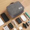 feevr Accessories Storage Bag, Portable Double-Layer Protective case, dustproof Data Cable, U Disk, Headphone Storage Bag view 4