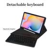 kaidisen Backlit Keyboard Case for iPad Air 11 inch M3/M2 (2025/2024)/ Air 5th/4th Generation 10.9 inch Case with Mouse and Detachable Backlight Keyboard,Purple+White view 2