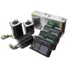 3Axis Nema23 57HS112 3Nm 3A Stepper Motor Kit With DM542 Engine Driver + 5Axis DB25 Controller + 350W 36V Power Supply For (Size : Dual shaft 8mm) view 2