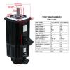 110ST-M04030 M06020 1.2KW 220V AC Servo Motor Kit 3000Rpm 4N 6N Engine With T3L T3M RS485 Driver For Engraver Router (Size : 6Nm with RS485) view 3