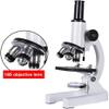 CHIPEL Microscope 640X 1280X 2000X HD Biological Microscope Monocular Student Education LED Light Phone Holder Electronic Eyepiece (Color : White, Size : Package3(40X) view 4