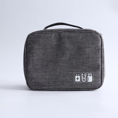 feevr Accessories Storage Bag, Portable Double-Layer Protective case, dustproof Data Cable, U Disk, Headphone Storage Bag