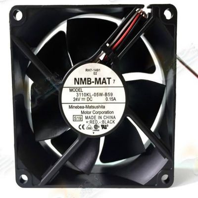 3110KL-05W-B59 Fan 3110KL-05W-B59 DC24V 0.15A 8CM 8025 3-Wire Inverter Cooling Fan