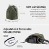 PGYTECH OneGo Drawstring Small Camera Bag, Soft Cute Camera Pouch Handbag compatible with Mirrorless Cameras/Nikon/Canon/Sony/Fuji Camera Case view 4