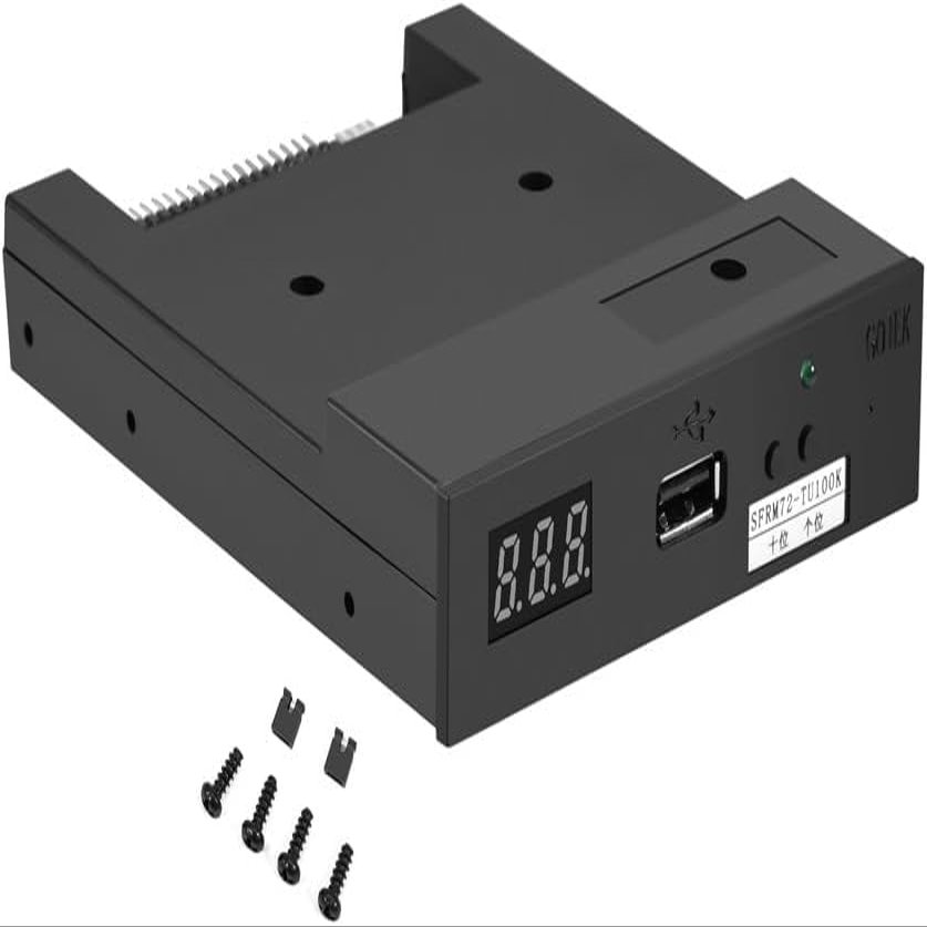 YChao USB Emulator, SFRM72-DU26 720K 3.5" USB Floppy Drive Emulator for Industrial Control Equipment Floppy Emulator
