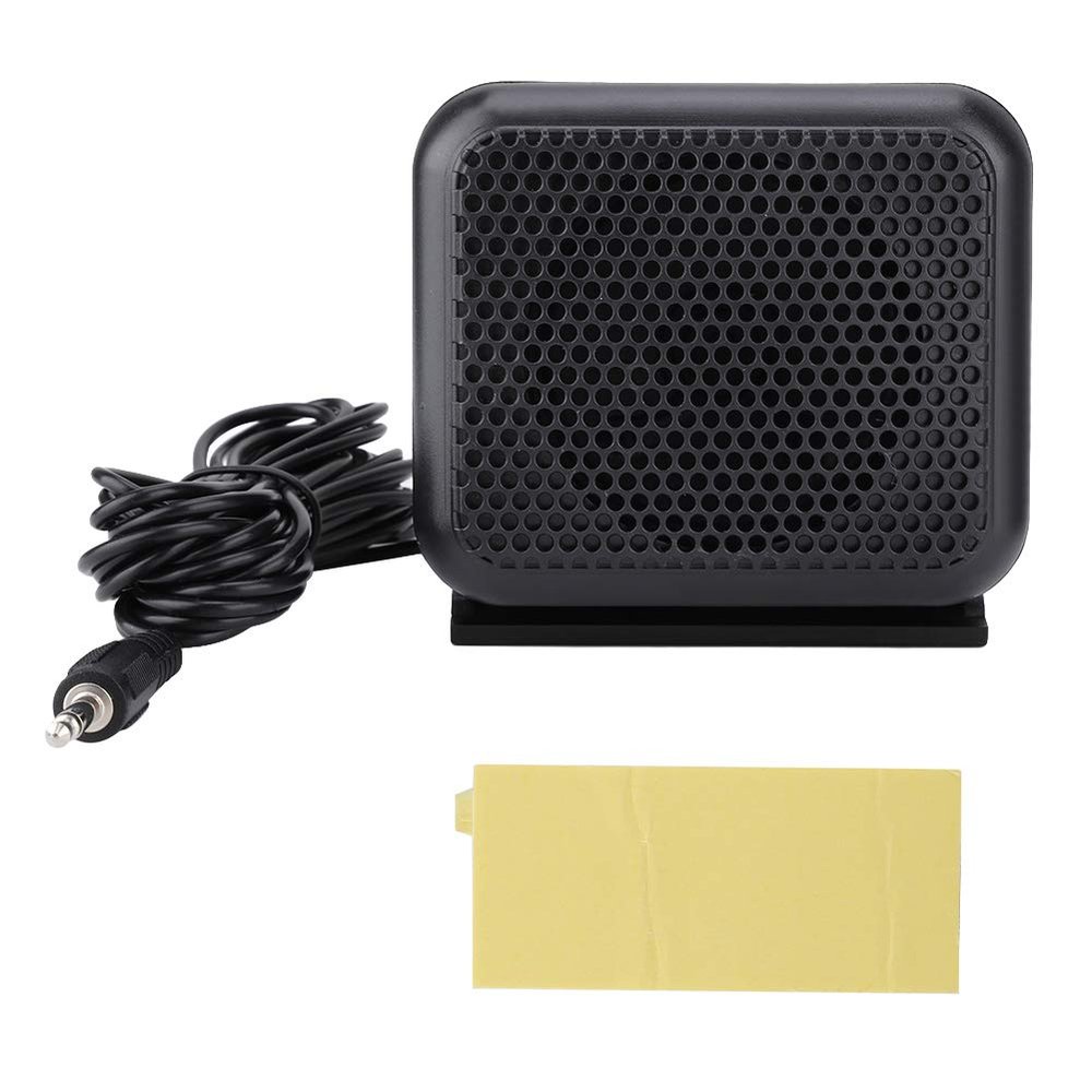 POCREATION NSP-100 Mini External Speaker for Yaesu Ham Radio, 3W Wired Compact Car Speaker