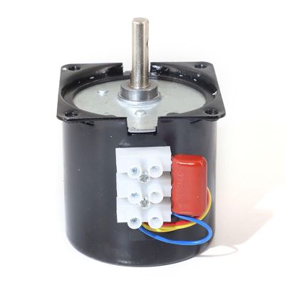 110V AC Motor 14W 60KTYZ Permanent Magnetic Synchronism Motor Center Shaft 7mm with Hole 2.5/5/10/15/20/30/40/50/60/80/110RPM (Size : 1rpm)