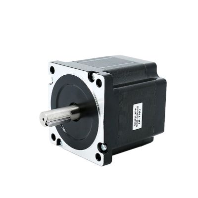 34 Stepper Motor 86HS82 4.5Nm 5.5A 14mm Shaft Stepping Motor 82mm 640 Oz-in For Engraving Machine 3D Printer (Size : Dual shaft 14mm)