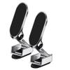 GAMEEJ Magnetic Car Phone Holders - Foldable & Retractable Arms, N52 Magnets, 360 Rotation, Strong VHB Dashboard Adhesion, Universal Compatibility (2-Pack) view 1