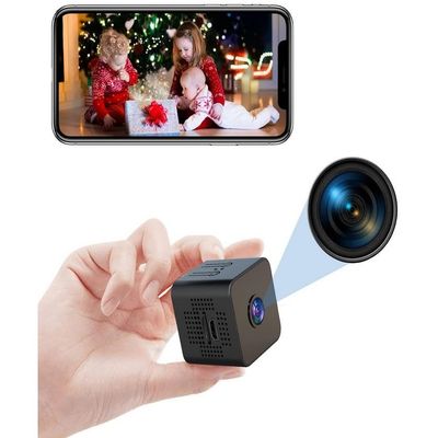 1080P Hidden Camera Spy Camera Nanny Cam, Best Mini Camera WiFi Wireless Camera with Live Video Recorder, Night Vision Surveillance Camera