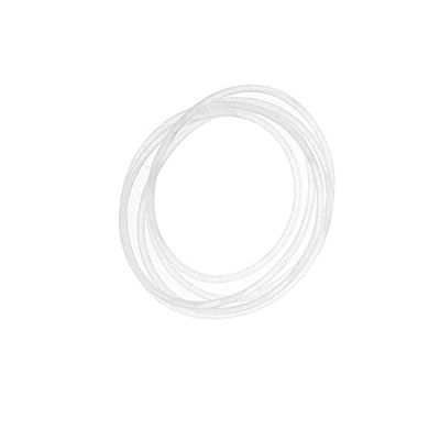 1PC Drive Belt Turntable Rubber Belt for LP Vinyl Record Player Phono Drive Belt Rubber Belt 284mm Round Section K1KF (Color : White, Size : 1PC)