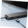 Hemoton USB Hub 4-Port Splitter with Micro USB Power Port, Compact Extender for Laptop and Pc, High- .0 Interface, 1M Cable, Grey view 3