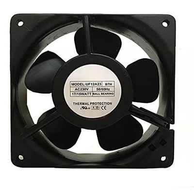 Beautyrankle UF12A23 BTH MECHATRONICS 230V 120mm - 12038 1715W Cooling Fan, Black