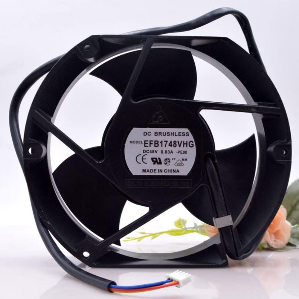 EFB1748VHG Delta 48V 172mm Cooling Fan - 0.83A 172514-wire Inverter Cooling Fan 17CM
