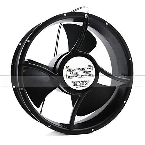 UF25HC12-BWH MECHATRONICS 115V 254mm Cooling Fan - 254x89MM 95/125W 2-Wire Cooling Fan