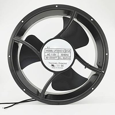 UF25HC12-BTHR MECHATRONICS 115V 254mm Cooling Fan - 25489 95/125W 2-Wire Cooling Fan