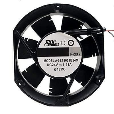 AGE15051B24M Crown 24V 172mm Cooling Fan - 1.91A 45W 17251 2-Wire DC Cooling Fan