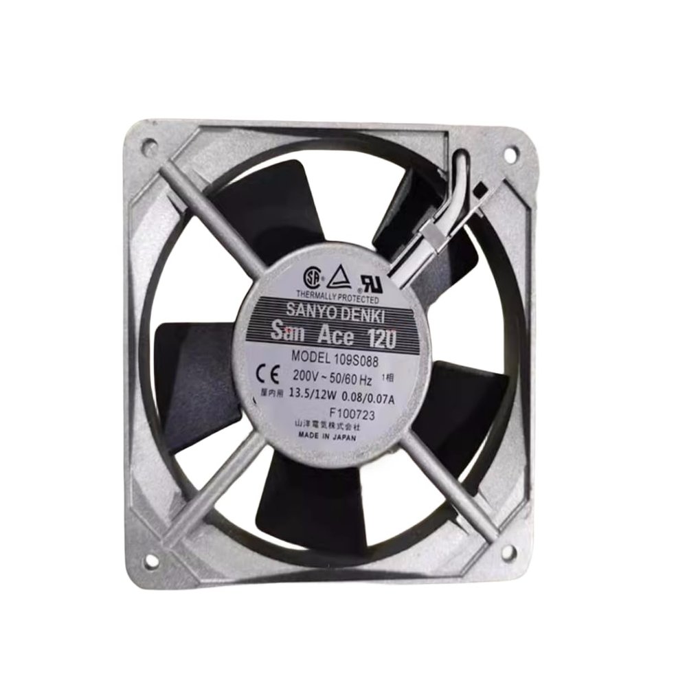 109S088 200V 0.08/0.07A 13.5/12W 12025 Cooling Fan,120X120X25MM