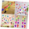 10pairs Footprint Hand Print Wall Stickers Boys and Girls Room Sticker Bulletins Board Decor view 3