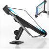 Cuxwill Tablet Wall Mount Lock Holder for 9-14" iPad, Metal Anti Theft Tablet Kiosk Mount with Secure Lockable for Conference Room, Desktop, Under Counter, Cabinet, Gym - Fits iPad, Galaxy Tab Series view 1