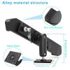Cuxwill Tablet Wall Mount Lock Holder for 9-14" iPad, Metal Anti Theft Tablet Kiosk Mount with Secure Lockable for Conference Room, Desktop, Under Counter, Cabinet, Gym - Fits iPad, Galaxy Tab Series view 4