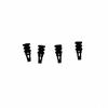 4pcs/10pcs Genuine Gimbal Rubber for DJI Mavic Air 2 Gimbal Camera Damping Cushion Shock-Absorbing Ball Replacement Parts (Color : 10pcs Rubbers) view 4