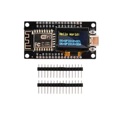 ESP8266 board serial port with 0.96 inch OLED screen (Type-C)