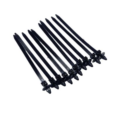 10-100pcs Car Wire Harness Fastener Clamp Clips Black Cable Ties Management Organizers Fit Compatible Car Corrugated Pipe Car-Styling (Color : 17.5cm 20pcs)