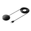 COHEALI 360degree Desktop USB Microphone with Pickup Conference Mic for Computer for Team Calls and Home Use Black view 1
