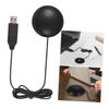 COHEALI 360degree Desktop USB Microphone with Pickup Conference Mic for Computer for Team Calls and Home Use Black view 3