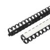 MECCANIXITY 2pcs 20" Cable Raceway 20mm Dia Cord Cover Hider Cable Management Wire Channel with Buckle & Scale, Black view 1