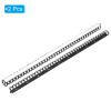 MECCANIXITY 2pcs 20" Cable Raceway 20mm Dia Cord Cover Hider Cable Management Wire Channel with Buckle & Scale, Black view 3