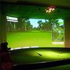 Erbaofd Portable Projector Screen Reflective Fabric Cloth, Golf Ball Simulator Impact Display Projection Screen Indoor White Cloth Material. view 2
