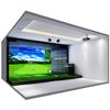 Erbaofd Portable Projector Screen Reflective Fabric Cloth, Golf Ball Simulator Impact Display Projection Screen Indoor White Cloth Material. view 3