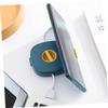 HOMSFOU USB Cables 4pcs Data Cable Storage Box Mobile Phone Holder Charging Cable to Rotate Abs Desktop Phone Holder Stand view 4